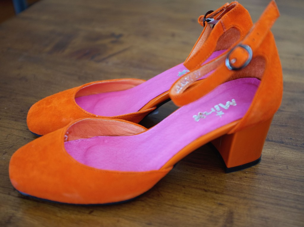 Orange Shoes