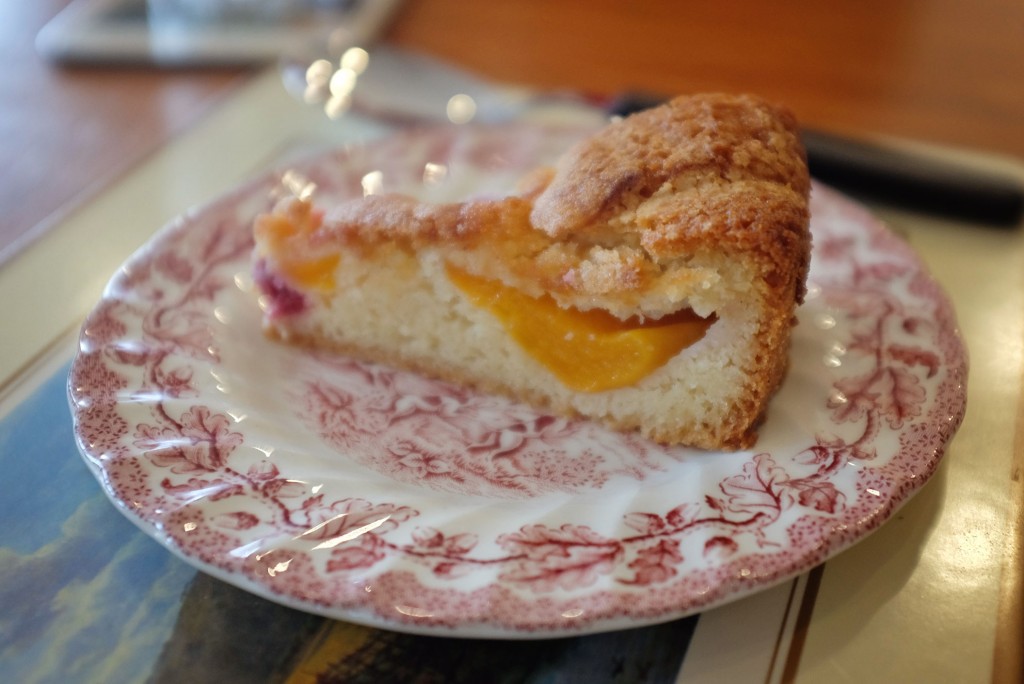 Peach and Raspberry Tart