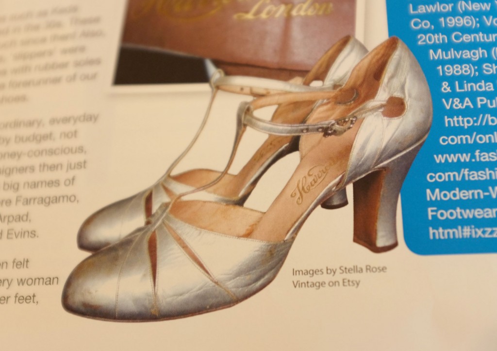 1930s Silver Shoes