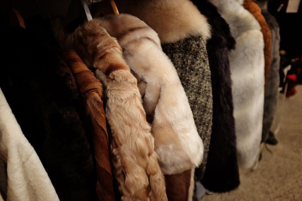 Fur coats