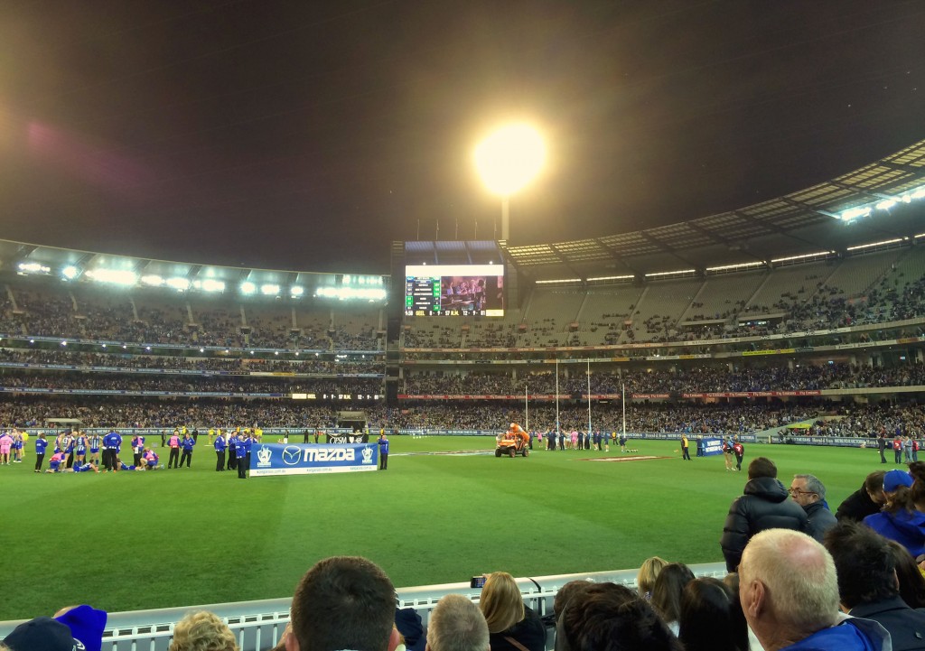 Footy at the MCG