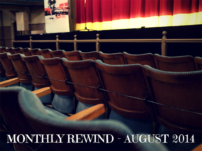Monthly Rewind Aug