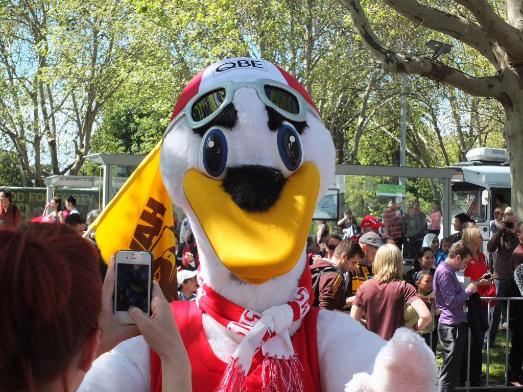 Swan-Mascot