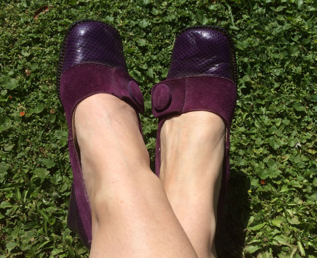 Purple-shoes