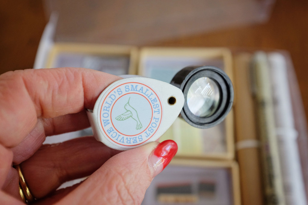 Worlds-Smallest-Postal-Service-magnifying-glass