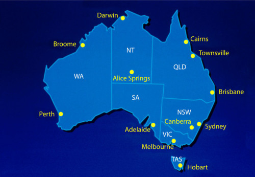 Australian-map