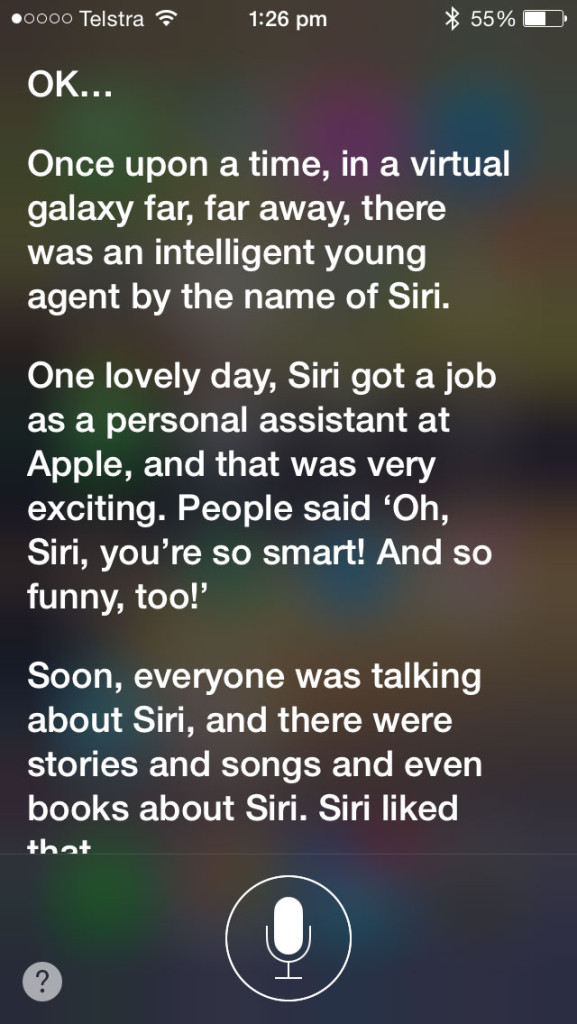 Siri-Question