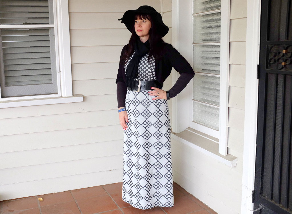 Vintage-Maxi-dress