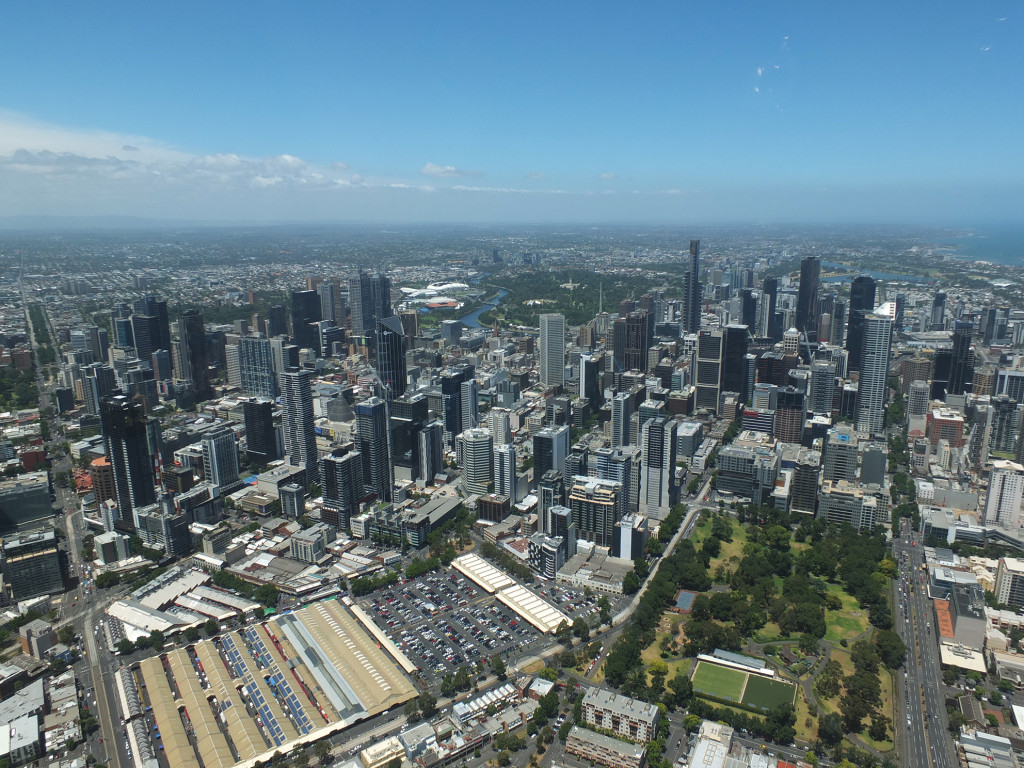 Melbourne-Above