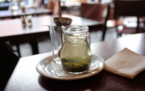 Tea in Glass Jug