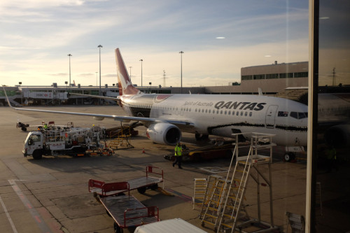 Qantas-Flight-from-Melbourne